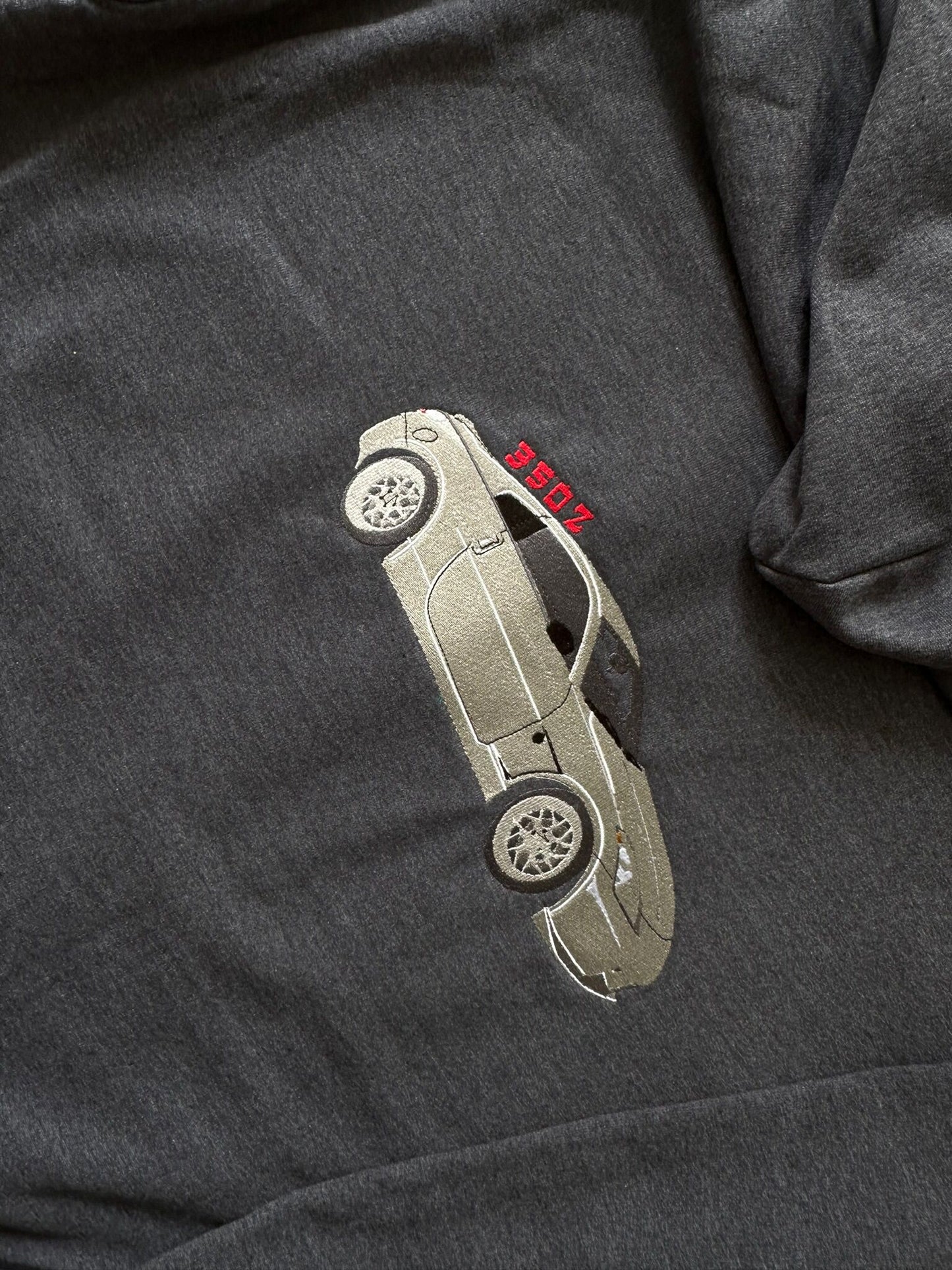 hoodie custom voertuig 13x18 cm